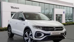 White Used 2023 VW T-Roc R-line SUV | £24,499 (Fair price)