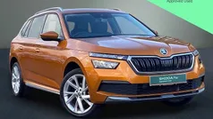 Phoenix orange metallic Used 2023 Skoda Kamiq SE L Executive SUV | £18,900 (Fair price)