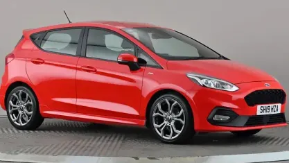 Used Ford Fiesta ST-Line 125 HP (91 kW) 2019 Red Hatchback
