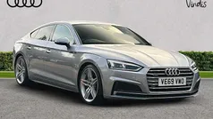 Silver Used 2019 Audi A5 Sportback S-Line Hatchback | £22,227 (Fair price)