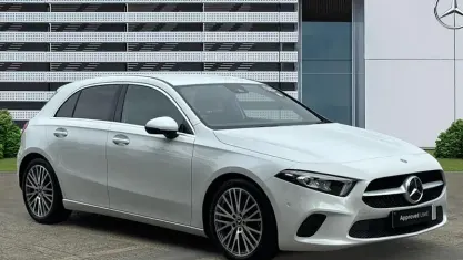 Used Mercedes A180 Executive 136 HP (100 kW) 2022 White Hatchback