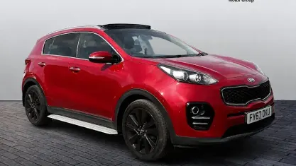 Used Kia Sportage 116 HP (85 kW) 2016 Red SUV