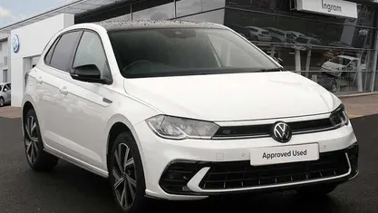White Used 2023 VW Polo R-line Hatchback | £18,950 (Fair price)