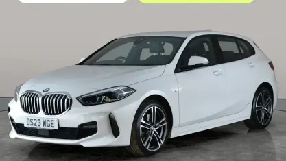 Used BMW 118 M Sport 136 HP (100 kW) 2023 White Hatchback