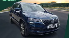 Blue Used 2021 Skoda Karoq SE Drive SUV | £17,891 (Fair price)
