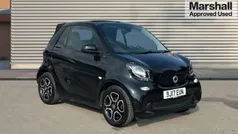 Black Used 2017 Smart ForTwo Cabrio Prime Cabriolet | £6,435 (Fair price)