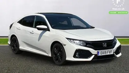 Used Honda Civic EX 120 HP (88 kW) 2019 White Hatchback