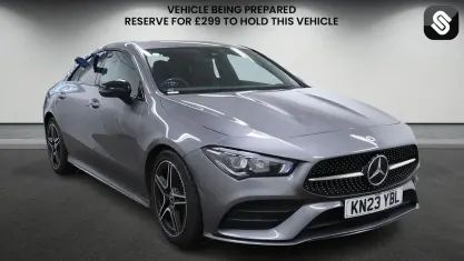 Used Mercedes CLA200 Executive 163 HP (119 kW) 2022 Mountain grey Coupe