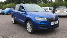 Blue Used 2022 Skoda Karoq SE L SUV | £17,663 (Fair price)