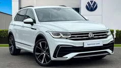 White Used 2022 VW Tiguan R-line SUV | £25,489 (Fair price)