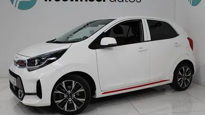Used Kia Picanto GT-Line 67 HP (49 kW) 2023 White Hatchback