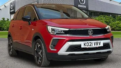 Used Vauxhall Crossland Elite 131 HP (96 kW) 2021 Red SUV