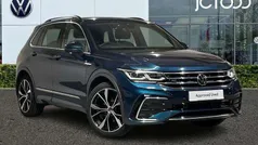 Blue Used 2021 VW Tiguan R-line SUV | £27,740 (Fair price)