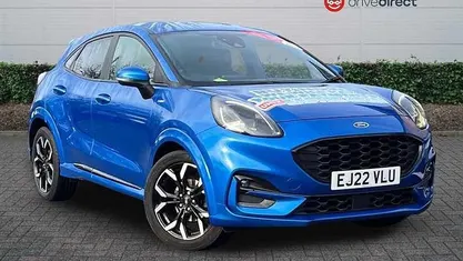 Blue Used 2022 Ford Puma ST-Line X Hatchback | £12,977 (Fair price)