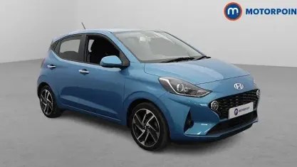 Used Hyundai i10 Premium 67 HP (49 kW) 2023 Blue Hatchback