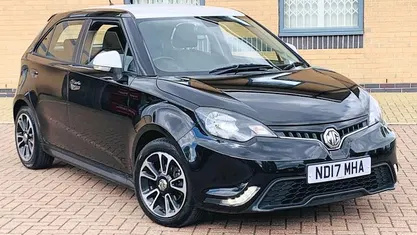 Used MG MG3 106 HP (77 kW) 2017 Black Hatchback