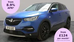 Blue Used 2021 Vauxhall Grandland X SRi SUV | £9,931 (Good price)