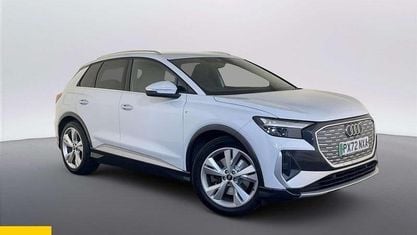 Second-hand Audi Q4 e-tron S-Line 219 kW (299 CP) 2022 Alb SUV