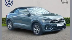 Blue Used 2024 VW T-Roc Cabriolet R-line Cabriolet | £28,498 (Fair price)