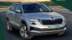 Brilliant silver metallic Used 2023 Skoda Karoq SE Drive SUV | £22,568 (Fair price)