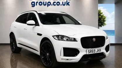 Used Jaguar F-Pace Chequered Flag 180 HP (132 kW) 2019 White SUV
