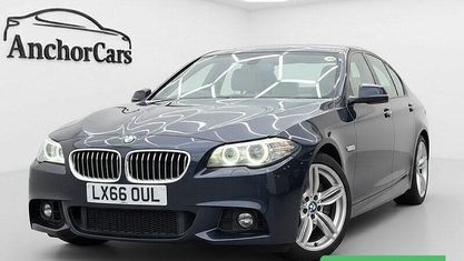 Używany BMW 530 M Sport 258 KM (189 kW) 2016 Czarny Sedan/Limuzyna