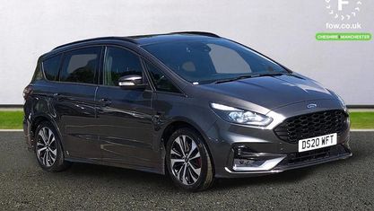 Begagnad Ford S-MAX ST-Line 190 HK (139 kW) 2020 Grå Minibuss