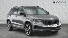 Graphite grey metallic Used 2024 Skoda Karoq SportLine SUV | £27,000 (Fair price)