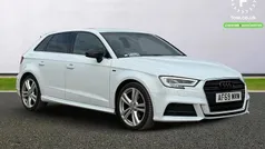White Used 2019 Audi A3 Sportback S-Line Hatchback | £15,299 (Fair price)
