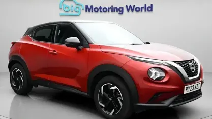 Used Nissan Juke N-Connecta 114 HP (83 kW) 2023 Red SUV