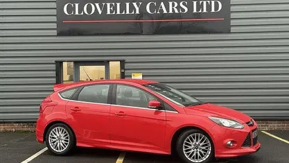 Red Used 2013 Ford Focus Zetec Hatchback | £3,999 (Fair price)