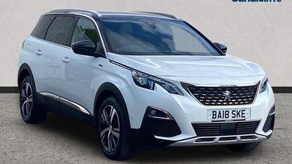 Begagnad Peugeot 5008 GT-line 131 HK (96 kW) 2020 Vit SUV