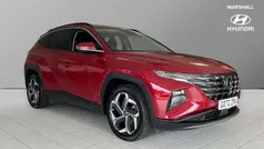 Sunset red Used 2023 Hyundai Tucson Premium SUV | £25,650 (Fair price)