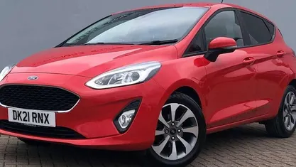 Used Ford Fiesta Trend 125 HP (91 kW) 2021 Red Hatchback