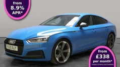 Blue Used 2019 Audi A5 Sportback Black Edition Hatchback | £20,861 (Fair price)