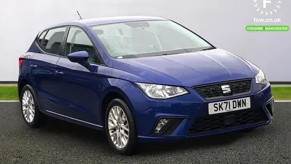 Blue Used 2021 Seat Ibiza SE Technology Hatchback | £11,599 (Fair price)