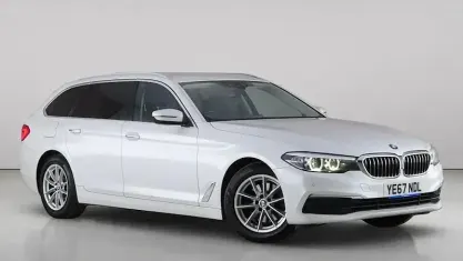 Used BMW 520 190 HP (139 kW) 2017 White Estate