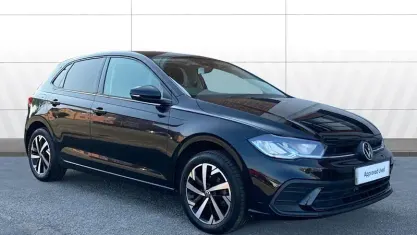 Used VW Polo Match 95 HP (69 kW) 2025 Black Hatchback