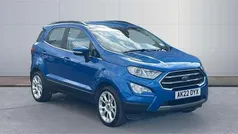 Blue Used 2022 Ford Ecosport Titanium SUV | £13,295 (Fair price)