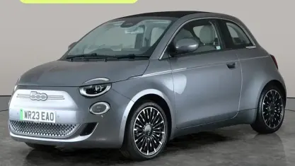 Used Fiat 500e La Prima 86 kW (118 HP) 2023 Grey Cabriolet