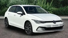 White Used 2022 VW Golf VIII Life Hatchback | £16,850 (Fair price)