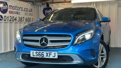 Used Mercedes GLA200 Premium 136 HP (100 kW) 2016 Blue SUV