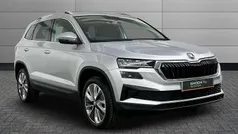 Brilliant silver metallic Used 2024 Skoda Karoq SE L SUV | £21,250 (Fair price)