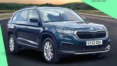Petrol blue metallic Used 2022 Skoda Kodiaq SE SUV | £17,500 (Fair price)