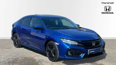 Blue Used 2019 Honda Civic Sport Hatchback | £14,972 (Fair price)
