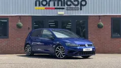 Blue Used 2019 VW Golf VII R Hatchback | £24,500 (Fair price)