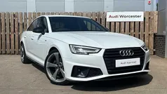 White Used 2019 Audi A4 Black Edition Sedan | £19,990 (Fair price)