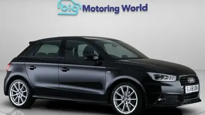 Begagnad Audi A1 Sportback S-Line 125 HK (91 kW) 2018 Svart Halvkombi