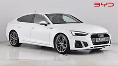 Ibis white Used 2023 Audi A5 Sportback S-Line Hatchback | £27,690 (Fair price)
