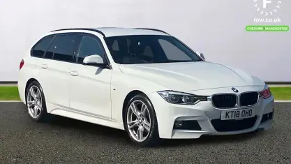 Used BMW 320 M Sport 184 HP (135 kW) 2018 White Estate